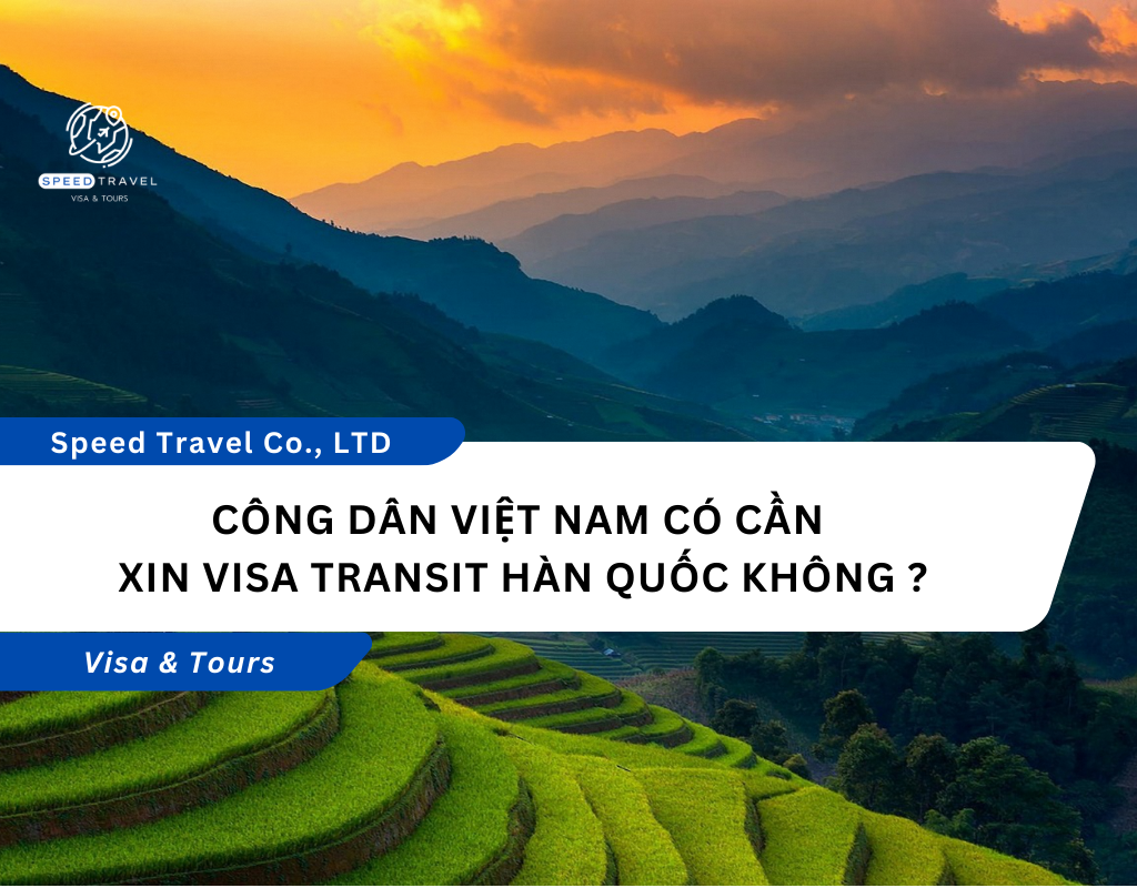 Công dân Việt Nam có cần xin visa transit Hàn Quốc không