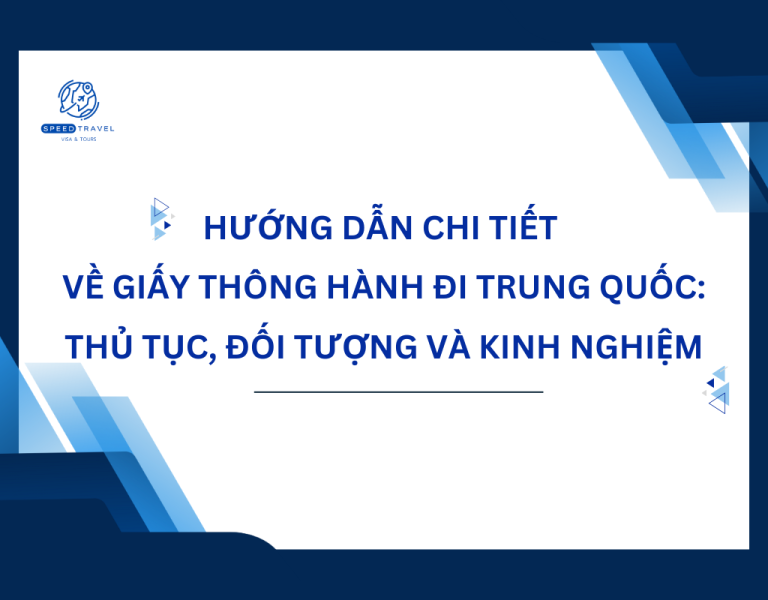 Hướng Dẫn Chi Tiết Về Giấy Thông Hành Đi Trung Quốc Thủ Tục, Đối Tượng và Kinh Nghiệm