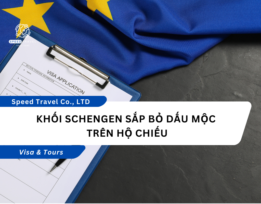 Khối Schengen Sắp Bỏ Dấu Mộc Trên Hộ Chiếu