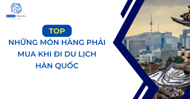 Top những món hàng phải mua khi đi du lịch Hàn Quốc- Speed Travel