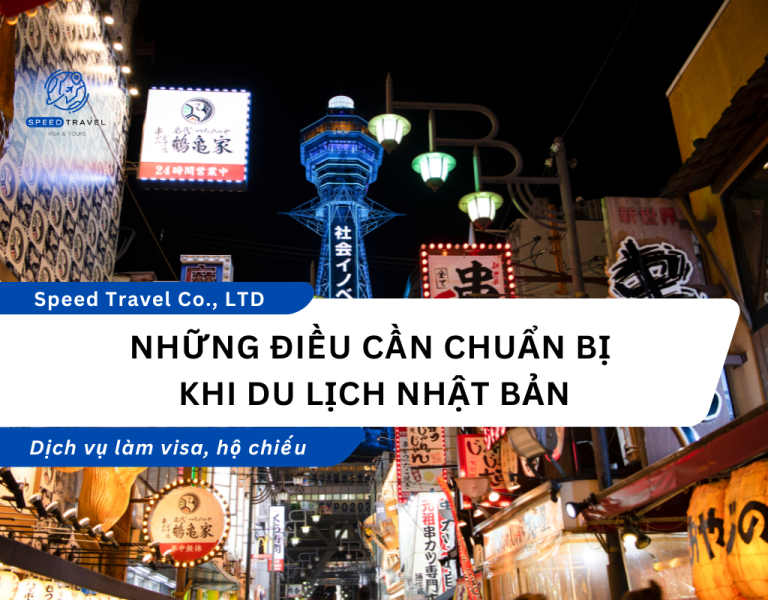 Những điều cần chuẩn bị  khi du lịch Nhật Bản - Speed Travel