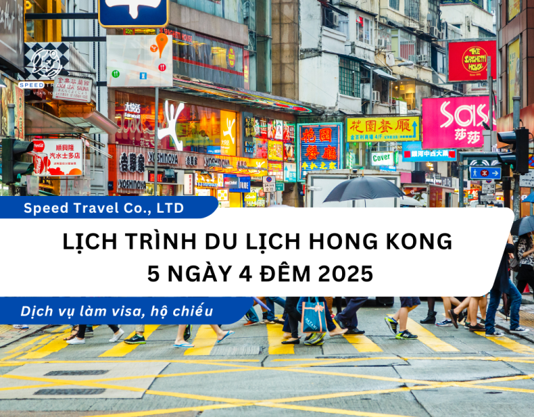 Lịch Trình Du Lịch Hong Kong 5 Ngày 4 Đêm 2025 - Speed Travel