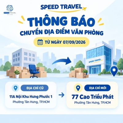 Speed Travel dời trụ sở công ty