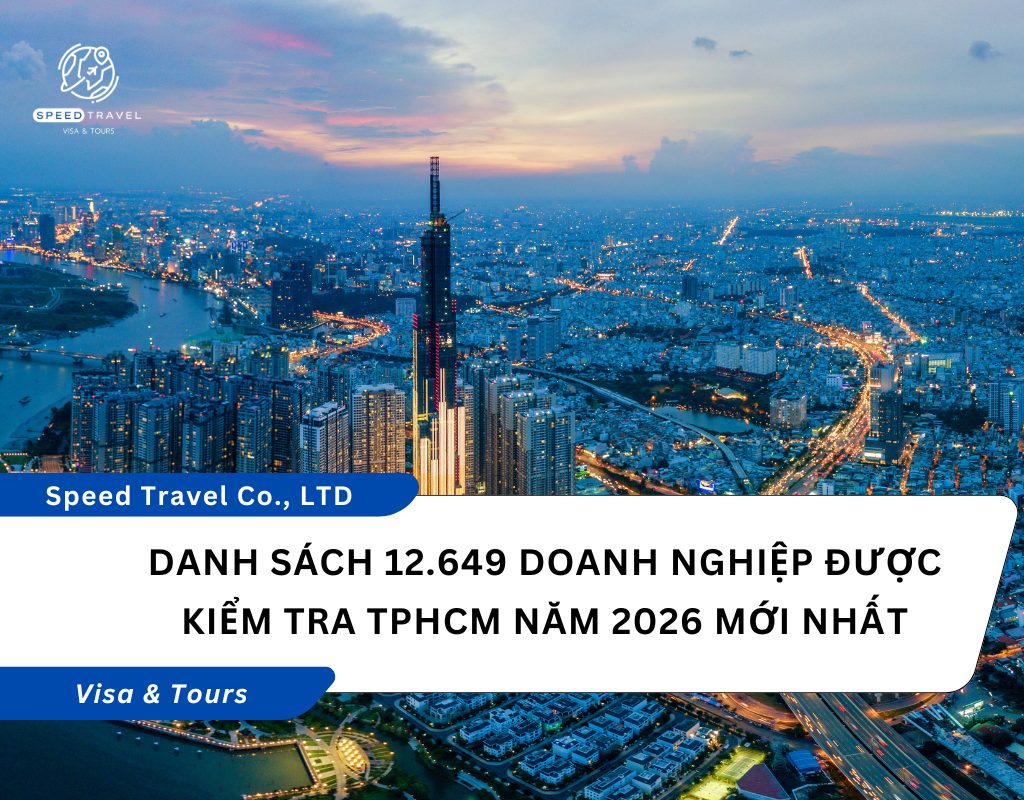 Danh Sách 12.649 Doanh Nghiệp Được Kiểm Tra TPHCM Năm 2026 Mới Nhất